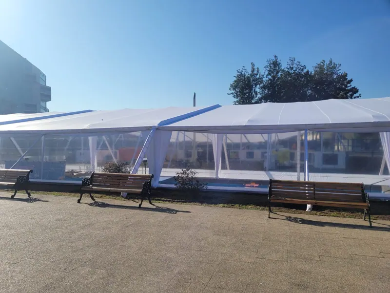 Cobertura para tu proyecto — montaje de Carpas HyH